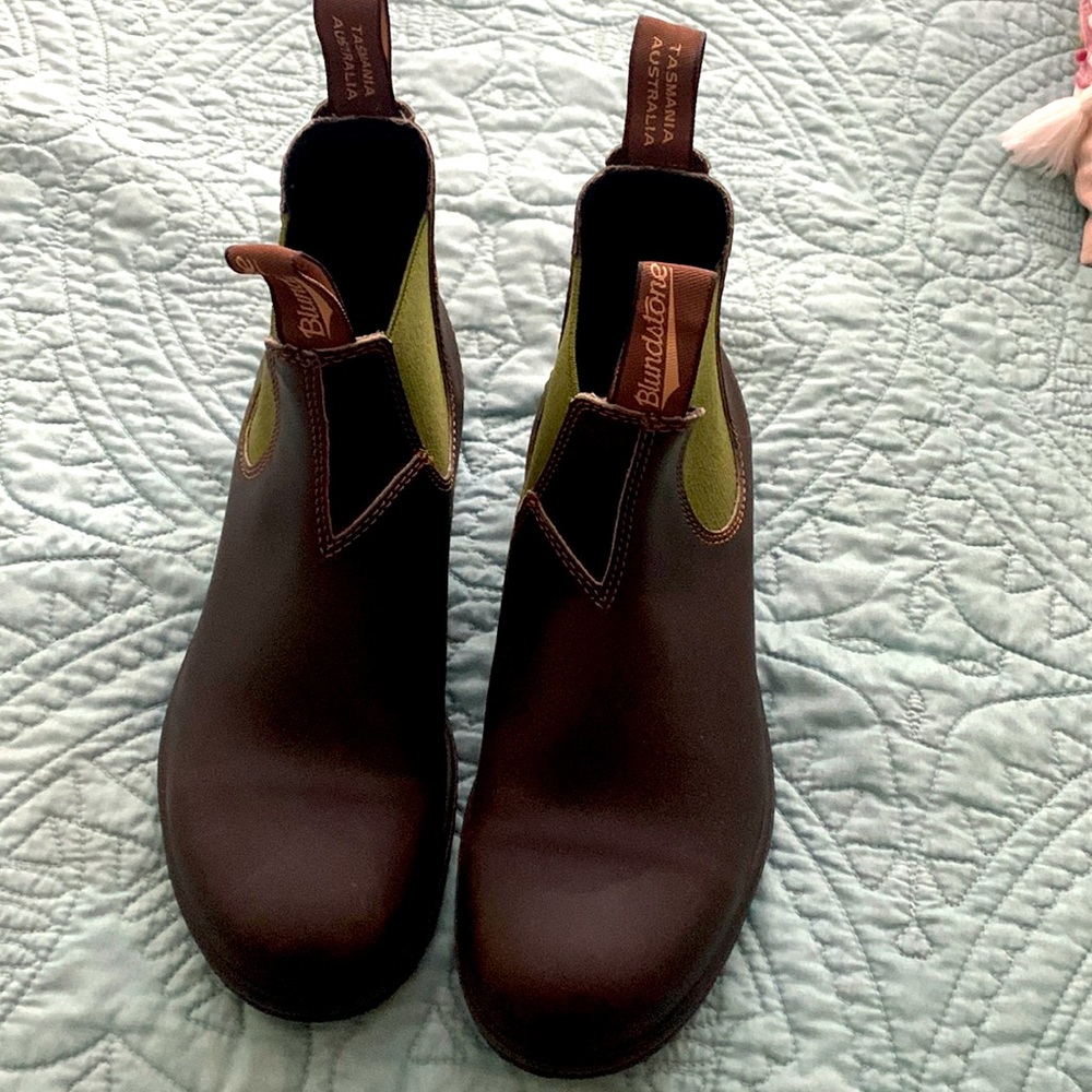 Blundstone boots.